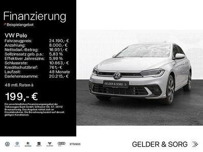Gebraucht VW Polo R-line 110 PS (80 kW) 2024 Reflexsilber metallic Kleinwagen