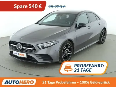 Brugt Mercedes A200 AMG line 163 HK (119 kW) 2020 Grå Sedan