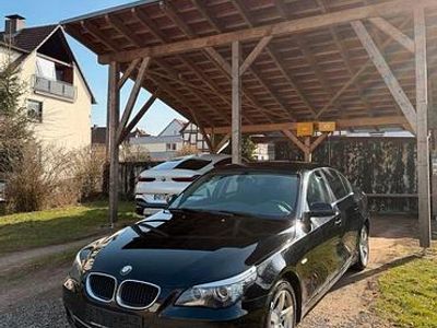 Gebraucht BMW 520 170 PS (125 kW) 2008 Schwarz Limousine