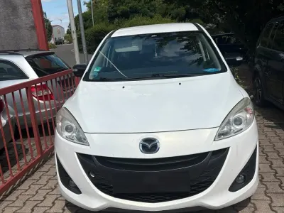 Gebraucht Mazda 5 116 PS (85 kW) 2013 Weiß Van / Kleinbus