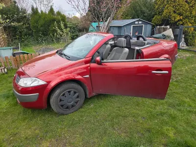 Gebraucht Renault Mégane Cabriolet 2004 Rot Cabrio