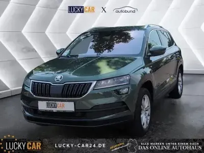 Gebraucht Skoda Karoq 150 PS (110 kW) 2022 Emeraldgrün metallic SUV
