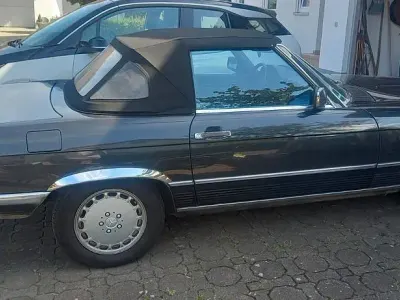 Gebraucht Mercedes SL420 204 PS (150 kW) 1988 Blau Cabrio