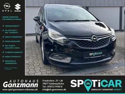 Gebraucht Opel Zafira Active 170 PS (125 kW) 2017 Schwarz Van / Kleinbus