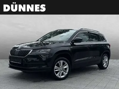 Gebraucht Skoda Karoq Clever 150 PS (110 kW) 2021 Schwarz magic perleffekt SUV