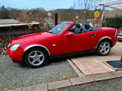 Gebraucht Mercedes SLK200 184 PS (135 kW) 1998 Rot Cabrio