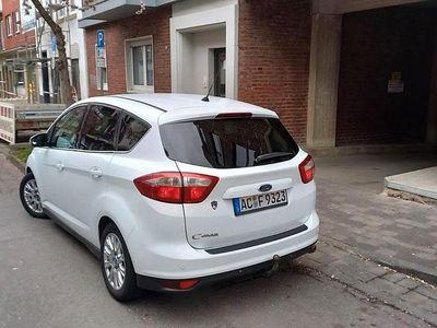 Gebraucht Ford C-MAX Titanium 116 PS (85 kW) 2010 Weiß Van / Kleinbus