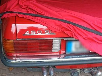 Second-hand Mercedes SL450 224 CP (164 kW) 1973 Roșu Cabrio