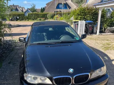 Gebraucht BMW 320 Cabriolet Sport Line 150 PS (110 kW) 2006 Schwarz Cabrio