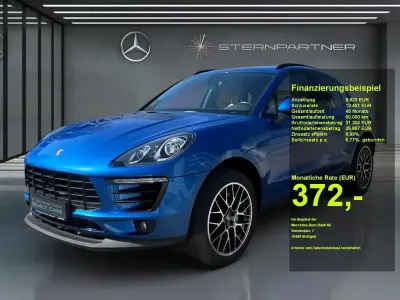 Usata Porsche Macan S 258 CV (189 kW) 2017 Blu SUV