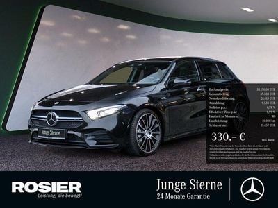 Schwarz / kosmosschwarz Gebraucht 2022 Mercedes A35 AMG AMG Limousine | 38.150 € (Fairer Preis)