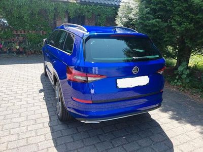 Usata Skoda Kodiaq SportLine 150 CV (110 kW) 2019 Blu SUV
