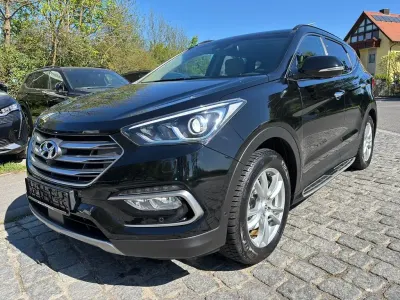 Gebraucht Hyundai Santa Fe Premium 200 PS (147 kW) 2017 Schwarz SUV