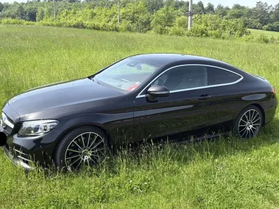 Gebraucht Mercedes C300 AMG line 245 PS (180 kW) 2020 Schwarz Coupé