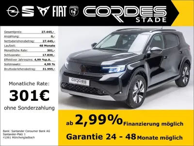 Ny Opel Frontera 145 HK (106 kW) 2025 Sort SUV