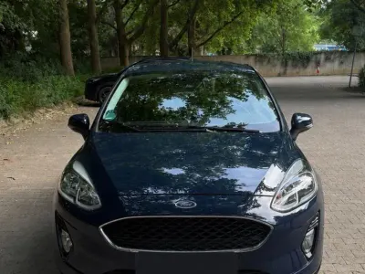 Gebraucht Ford Fiesta Cool & Connect 101 PS (74 kW) 2018 Blau Kleinwagen