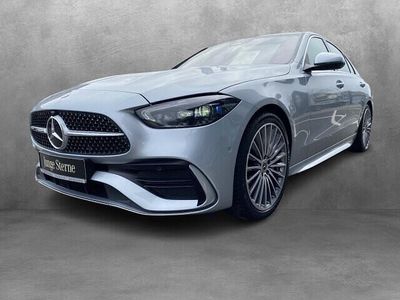 Usata Mercedes C180 AMG line 170 CV (125 kW) 2022 Argento Berlina