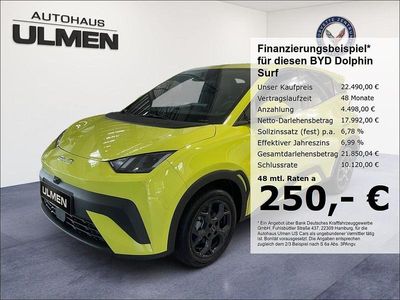 Gebraucht BYD Dolphin Surf Comfort 114 kW (156 PS) 2025 Grün Kleinwagen