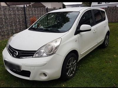 Gebraucht Nissan Note Acenta 103 PS (75 kW) 2009 Weiß Kleinwagen