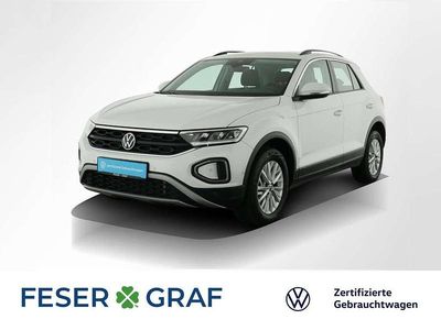 Pure white Gebraucht 2023 VW T-Roc Life SUV | 23.801 € (Guter Preis)