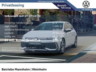 Neu 2026 VW Golf VIII GTI Limousine | 46.250 € (Fairer Preis)