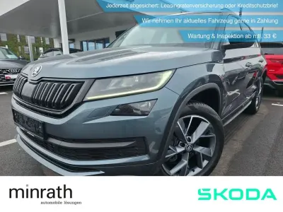 Usata Skoda Kodiaq SportLine 150 CV (110 kW) 2019 Grigio SUV