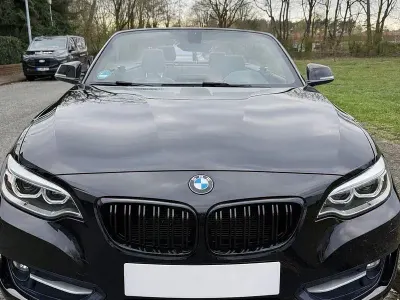 Usata BMW 220 Sport Line 190 CV (139 kW) 2016 Nero Cabrio