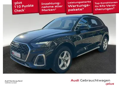 Gebraucht Audi Q5 S-Line 367 PS (269 kW) 2023 0e mythosschwarz metallic SUV