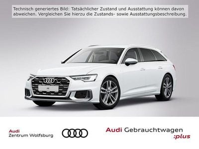 Gebraucht Audi A6 S-Line 265 PS (194 kW) 2023 Gletscherweiß metallic (metallic) Kombi
