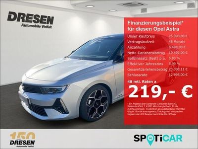 Usata Opel Astra GS Line 131 CV (96 kW) 2023 Argento Berlina