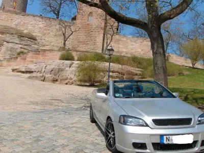 Gebraucht Opel Astra Cabriolet 125 PS (91 kW) 2002 Silber Cabrio