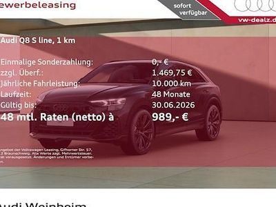 Nuova Audi Q8 Ambiente 490 CV (360 kW) 2026 Nero SUV