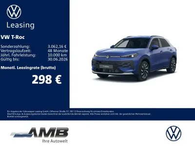 Neu VW T-Roc 116 PS (85 kW) 2026 Celestial blue metallic SUV