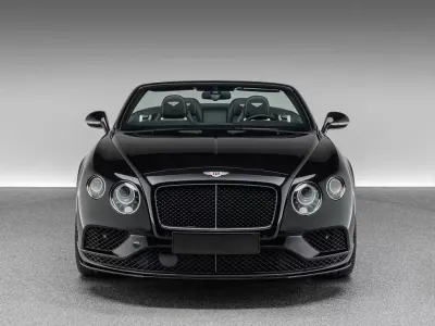 Brugt Bentley Continental GT Convertible 528 HK (388 kW) 2017 Sort Cabriolet