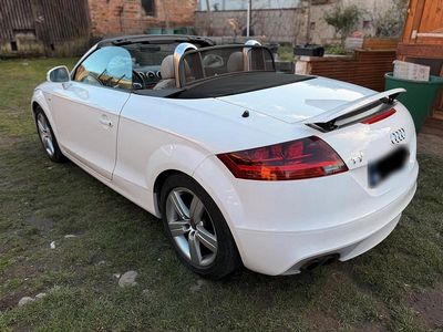 Gebraucht Audi TT Roadster S-Line 200 PS (147 kW) 2008 Weiß Cabrio