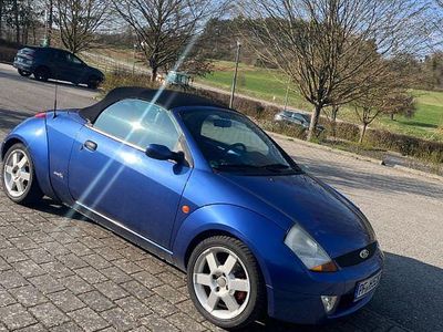 Second-hand Ford StreetKa 95 CP (69 kW) 2003 Albastru Cabrio