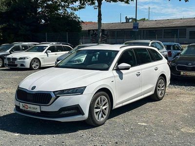 Gebraucht Skoda Octavia Clever 116 PS (85 kW) 2022 Weiß Kombi