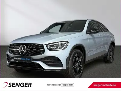 Gebraucht Mercedes GLC300de AMG 306 PS (225 kW) 2022 Silber Coupé