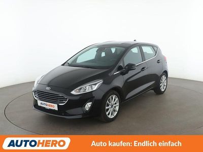 Schwarz Gebraucht 2018 Ford Fiesta Titanium Kleinwagen | 10.460 € (Guter Preis)