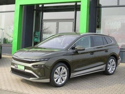 Gebraucht Skoda Enyaq iV 150 kW (204 PS) 2025 Grün (olibogrün metallic) SUV