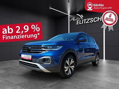 Reef blue metallic Gebraucht 2024 VW T-Cross Style SUV | 22.380 € (Guter Preis)