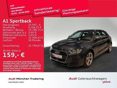 Gebraucht Audi A1 Sportback Advanced Plus 116 PS (85 kW) 2025 Manhattangrau metallic Kleinwagen