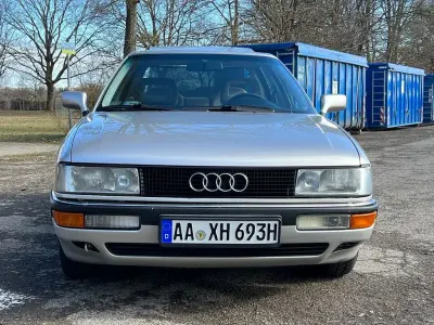 Gebraucht Audi 90 136 PS (100 kW) 1989 Silber Limousine