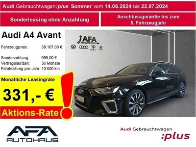 gebraucht Audi A4 Avant 35 TFSI S-Line S tronic RFK*ACC*Navi*18Zoll