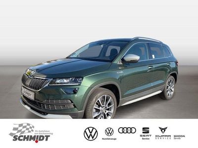 Gebraucht Skoda Karoq Scout 4x4 150 PS (110 kW) 2022 Grün SUV