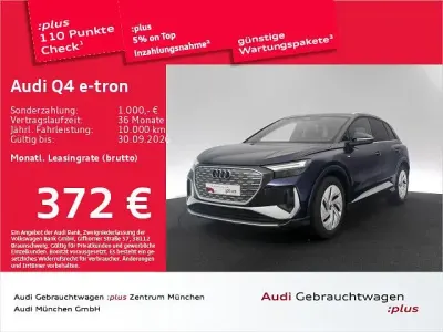 Gebraucht Audi Q4 e-tron S-Line 210 kW (286 PS) 2025 Navarrablau metallic SUV