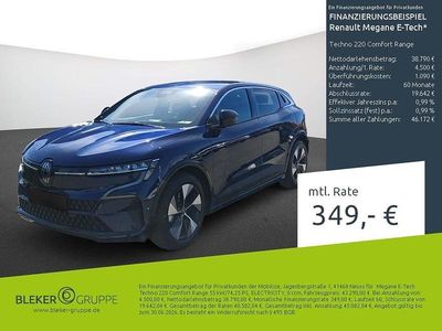Nowe Renault Mégane Komfort 160 kW (218 KM) 2026 Niebieski Sedan/Limuzyna