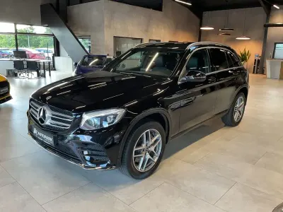 Gebraucht Mercedes GLC350 AMG line 211 PS (155 kW) 2018 Obsidianschwarz SUV
