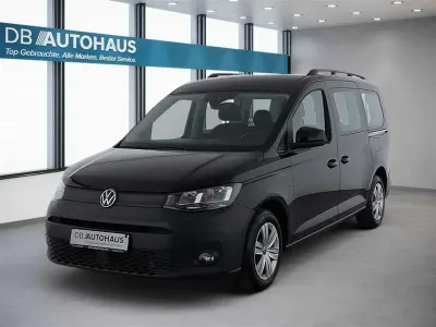 Gebraucht VW Caddy 122 PS (89 kW) 2022 Schwarz Van / Kleinbus