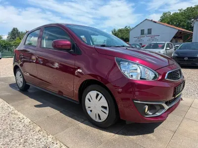 Gebraucht Mitsubishi Space Star Diamant Edition 71 PS (52 kW) 2016 Bluish red Kleinwagen